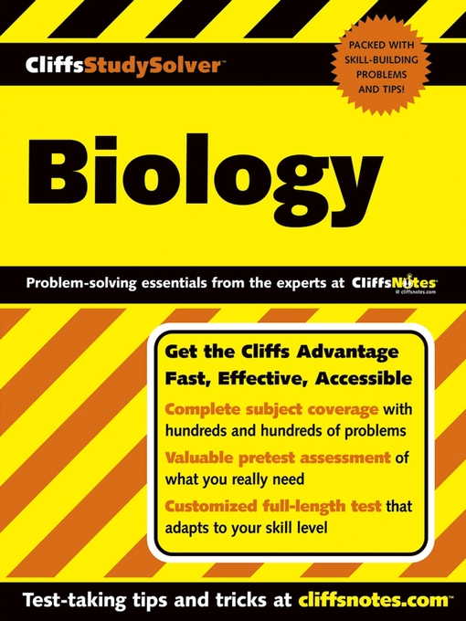 Title details for CliffsStudySolver Biology by Max Rechtman - Available